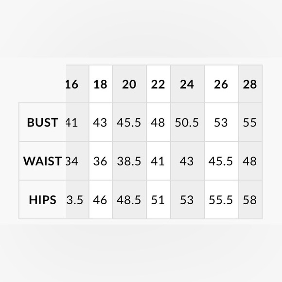 NWT Boohoo Black Maxi Jean Skirt with Slit Size 22 - Picture 6 of 6